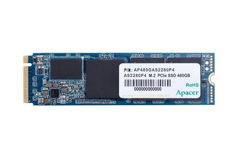 Dysk SSD Apacer AS2280P4 256GB M.2 PCIe NVMe Gen3 x4 2280 (1800/1100 MB/s) 3D TLC Apacer Dysk SSD Apacer AS2280P4 256GB M.2 PCIe NVMe Gen3 x4 2280 (1800/1100 MB/s) 3D TLC Apacer