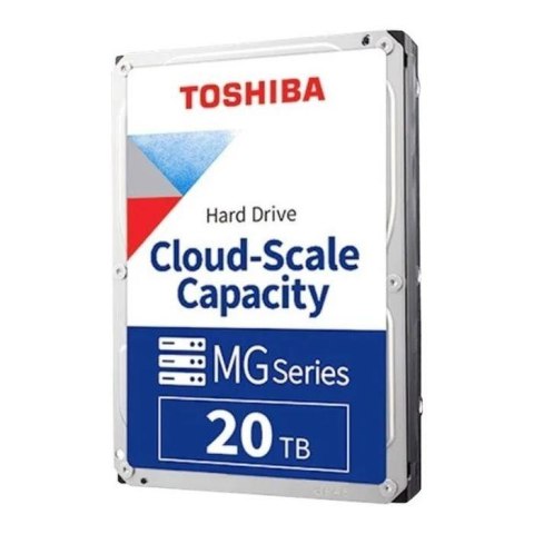 Dysk Toshiba MG Series MG10ACA20TE 20TB 512e 3,5" 7200 512MB SATA III Toshiba Dysk Toshiba MG Series MG10ACA20TE 20TB 512e 3,5" 7200 512MB SATA III Toshiba