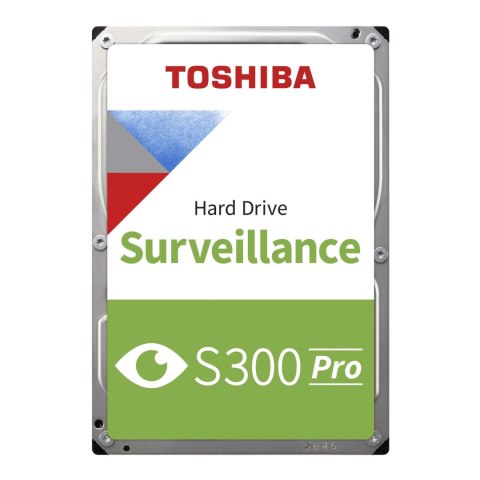 Dysk Toshiba S300 Pro (CMR) MD10ADA10TV 10TB 3,5" 7200 SATA III Surveillance BULK Toshiba Dysk Toshiba S300 Pro (CMR) MD10ADA10TV 10TB 3,5" 7200 SATA III Surveillance BULK Toshiba