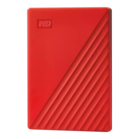 Dysk zewnętrzny WD My Passport 6TB USB3.2 Gen 1 Czerwony Western Digital Dysk zewnętrzny WD My Passport 6TB USB3.2 Gen 1 Czerwony Western Digital