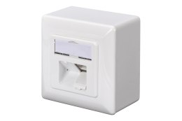 Gniazdo natynkowe DIGITUS 2x RJ45 ekranowane kat. 5e Digitus