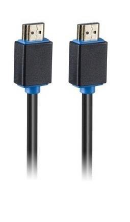 Kabel HDMI 2.0 LIBOX LB0135 HDMI-HDMI, 4K, Ethernet, 1,5m, czarno-niebieski LIBOX