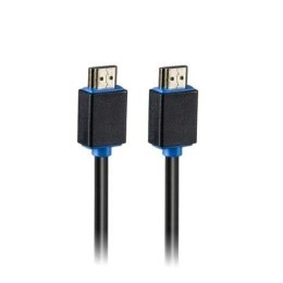 Kabel HDMI 2.0 LIBOX LB0136 HDMI-HDMI, 4K, Ethernet, 3m, czarno-niebieski LIBOX