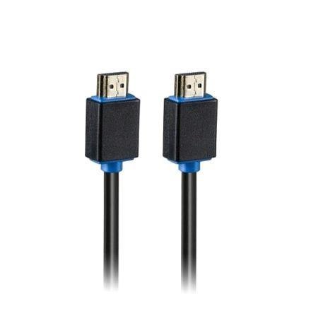 Kabel HDMI 2.0 LIBOX LB0136 HDMI-HDMI, 4K, Ethernet, 3m, czarno-niebieski LIBOX Kabel HDMI 2.0 LIBOX LB0136 HDMI-HDMI, 4K, Ethernet, 3m, czarno-niebieski LIBOX