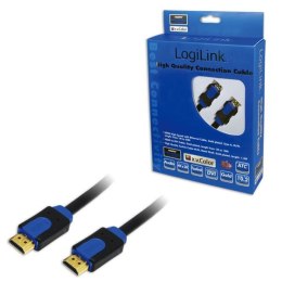 Kabel HDMI LogiLink CHB1102 High Speed Ethernet, 2m LogiLink
