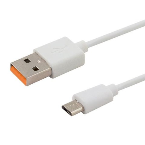 Kabel USB 2.0 Savio CL-127 USB A (M) - Micro USB B (M) 5A, 1m, biały Savio Kabel USB 2.0 Savio CL-127 USB A (M) - Micro USB B (M) 5A, 1m, biały Savio