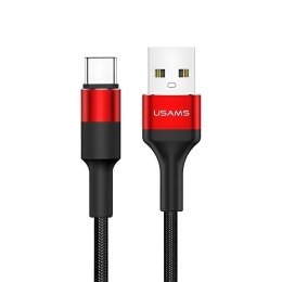 Kabel USB Usams U5 USB-C 1,2m czerwony USAMS