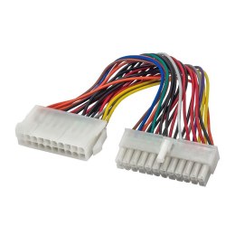 Kabel adapter Akyga AK-CA-66 20 pin (F) / P1 20+4 pin (M) 0,15m AKYGA