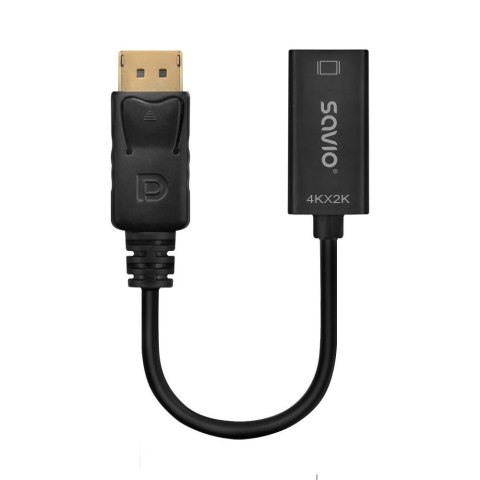 Kabel adapter SAVIO AK-62 DisplayPort (M) v1.2 - HDMI A (F) v1.4, 4K Savio Kabel adapter SAVIO AK-62 DisplayPort (M) v1.2 - HDMI A (F) v1.4, 4K Savio