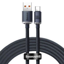 Kabel przewód USB - USB-C / Typ-C 120cm Baseus CAJY000401 z obsługą szybkiego ładowania 100W Baseus