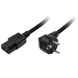 Kabel zasilający LogiLink CP090 Schuko > C13 VDE czarny 1,8m LogiLink