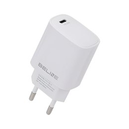 Ładowarka sieciowa Beline 20W 1xUSB-C PD 3.0 bez kabla - biała Beline