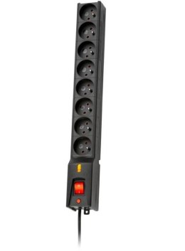Listwa zasilająca Lestar LXA 816 5m czarna Lestar