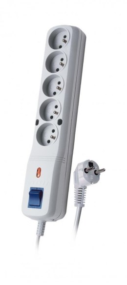 Listwa zasilająca Lestar LF-530WA 5+ 1,5m szara Lestar