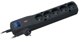 Listwa zasilająca Lestar LV-530W 5W 2,5m czarna Lestar