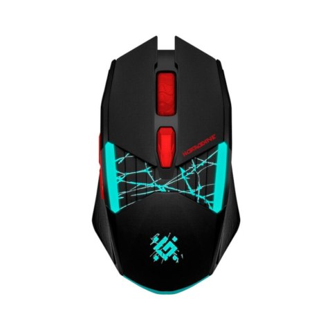 Mysz bezprzewodowa Defender HORRODINE GM-237 optyczna 3200dpi czarna RGB AKUMULATOR 6 przycisków Gaming Defender Mysz bezprzewodowa Defender HORRODINE GM-237 optyczna 3200dpi czarna RGB AKUMULATOR 6 przycisków Gaming Defender