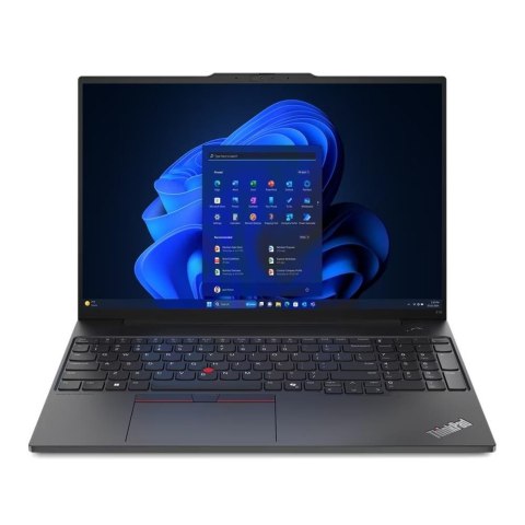 Notebook Lenovo ThinkPad E16 G2 16"WUXGA/Ultra 7 155H/16GB/SSD512GB/Arc/11PR Black 3Y Lenovo Notebook Lenovo ThinkPad E16 G2 16"WUXGA/Ultra 7 155H/16GB/SSD512GB/Arc/11PR Black 3Y Lenovo