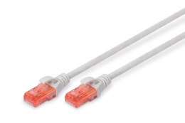 Patchcord DIGITUS UTP kat. 6 2m PVC szary Digitus