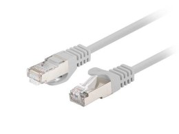 Patchcord Lanberg FTP kat.6 0,25m szary 10-pack LANBERG