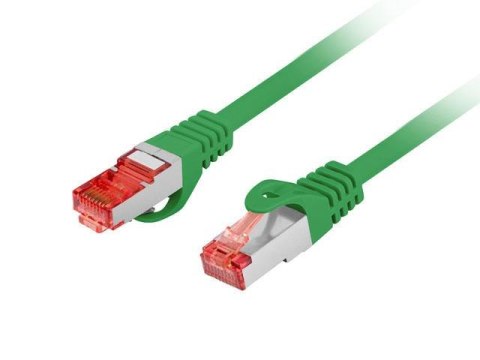 Patchcord Lanberg S/FTP kat.6 1,5m LSZH CU fluke passed zielony LANBERG Patchcord Lanberg S/FTP kat.6 1,5m LSZH CU fluke passed zielony LANBERG