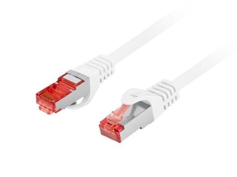 Patchcord Lanberg S/FTP kat.6 10m LSZH CU fluke passed biały LANBERG Patchcord Lanberg S/FTP kat.6 10m LSZH CU fluke passed biały LANBERG