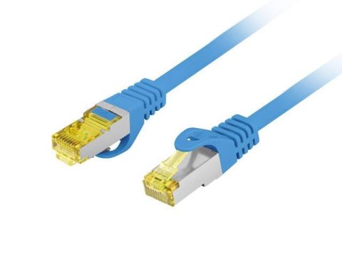 Patchcord Lanberg S/FTP kat.6A 15m LSZH CU fluke passed niebieski LANBERG Patchcord Lanberg S/FTP kat.6A 15m LSZH CU fluke passed niebieski LANBERG