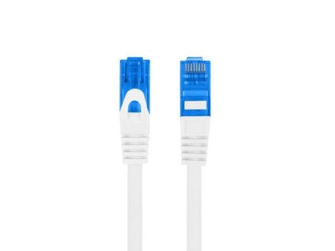 Patchcord Lanberg S/FTP kat.6A 1m LSZH CCA fluke passed biały LANBERG Patchcord Lanberg S/FTP kat.6A 1m LSZH CCA fluke passed biały LANBERG