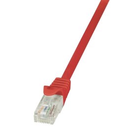 Patchcord LogiLink CP2034U CAT.6 U/UTP 1m, czerwony LogiLink
