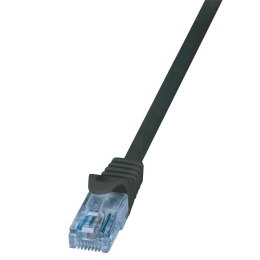 Patchcord LogiLink CP3013U Cat.6A U/UTP 0,25m czarny LogiLink