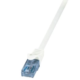 Patchcord LogiLink CP3031U Cat.6A U/UTP 1m biały LogiLink