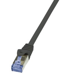 Patchcord LogiLink CQ3083S Cat.6A S/FTP 7,5m czarny LogiLink