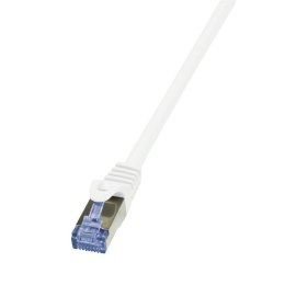Patchcord LogiLink CQ4061S Cat.6A/7 600 MHz S/FTP PIMF 3,00m biały LogiLink