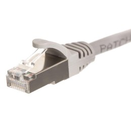 Patchcord RJ45, kat. 6 FTP F/UTP, 1m, Netrack, szary NETRACK