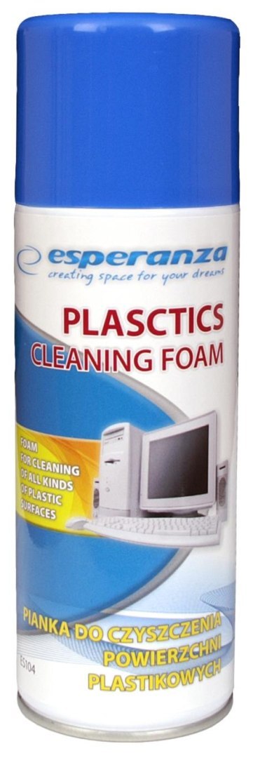 Pianka do czyszczenia plastiku Esperanza ES104 400ml ESPERANZA Pianka do czyszczenia plastiku Esperanza ES104 400ml ESPERANZA