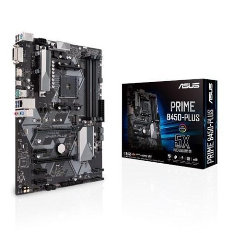 Płyta Asus PRIME B450-PLUS /AMD B450/SATA3/M.2/USB3.1/PCIe3.0/AM4/ATX Asus Płyta Asus PRIME B450-PLUS /AMD B450/SATA3/M.2/USB3.1/PCIe3.0/AM4/ATX Asus