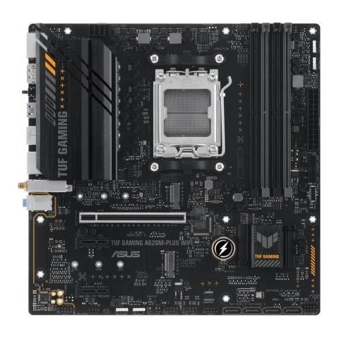Płyta Asus TUF GAMING A620M-PLUS WIFI /AMD A620/DDR5/SATA3/M.2/USB3.0/WiFi/BT/PCIe4.0/AM5/mATX Asus Płyta Asus TUF GAMING A620M-PLUS WIFI /AMD A620/DDR5/SATA3/M.2/USB3.0/WiFi/BT/PCIe4.0/AM5/mATX Asus