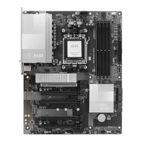 Płyta MSI PRO B840-P WIFI /AMD B840/DDR5/SATA3/M.2/USB3.1/WiFi/BT/PCIe4.0/AM5/ATX MSI Płyta MSI PRO B840-P WIFI /AMD B840/DDR5/SATA3/M.2/USB3.1/WiFi/BT/PCIe4.0/AM5/ATX MSI