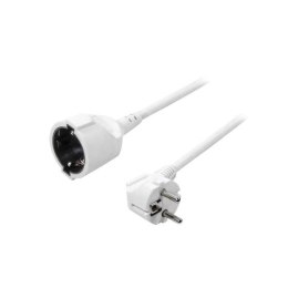Przedłużacz kabla Schuko LogiLink LPS101 biały, 3m LogiLink