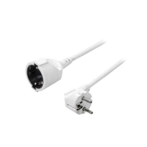Przedłużacz kabla Schuko LogiLink LPS101 biały, 3m LogiLink Przedłużacz kabla Schuko LogiLink LPS101 biały, 3m LogiLink