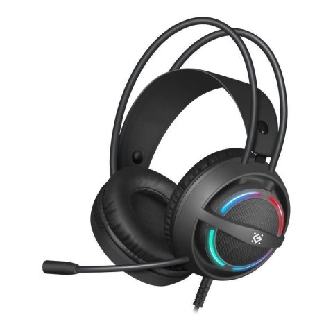 Słuchawki z mikrofonem Defender DEXTER podświetlane RGB Gaming + GRA Defender Słuchawki z mikrofonem Defender DEXTER podświetlane RGB Gaming + GRA Defender