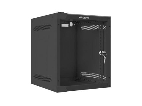 Szafa instalacyjna Rack wisząca 10" 6U 280x310mm czarna Lanberg (flat pack) LANBERG Szafa instalacyjna Rack wisząca 10" 6U 280x310mm czarna Lanberg (flat pack) LANBERG