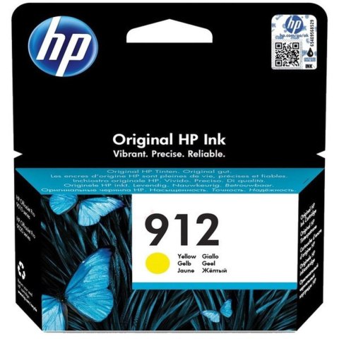 Tusz HP 912 Yellow (3YL79AE) HP Tusz HP 912 Yellow (3YL79AE) HP