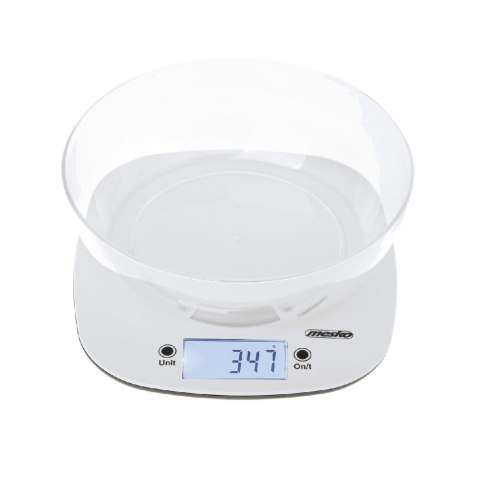 Waga kuchenna z misą Mesko MS 3179 white Mesko Waga kuchenna z misą Mesko MS 3179 white Mesko