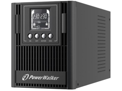 Zasilacz awaryjny UPS Power Walker On-Line 1000VA AT 3x FR Out, USB/RS-232, LCD, Tower, EPO Power Walker Zasilacz awaryjny UPS Power Walker On-Line 1000VA AT 3x FR Out, USB/RS-232, LCD, Tower, EPO Power Walker