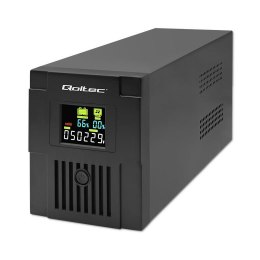 Zasilacz awaryjny UPS Qoltec Monolith | 2000VA | 1200W | LCD | USB Qoltec