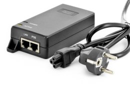 Zasilacz/Adapter PoE+ DIGITUS 802.3at max. 55V 30W Gigabit aktywny Digitus