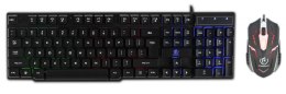 Zestaw przewodowy klawiatura + mysz Rebeltec OPPRESSOR Gaming USB czarny Rebeltec
