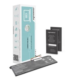 Bateria Movano do notebooka Acer Aspire E3-111, V5-122, AC14B3K, AC14B7K, AC14B8K (15.2V) (3600 mAh) Movano