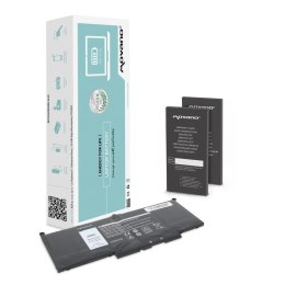 Bateria Movano do notebooka Dell Latitude MYJ96, 7390, 7490 (7.4V-7.6V) (7200 mAh) Movano