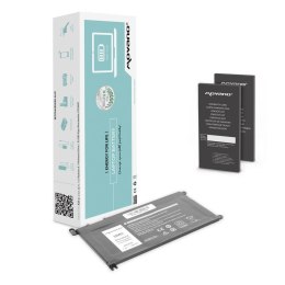 Bateria Movano do notebooka Dell Vostro WDX0R, P75F, P62F, P66F, T2JX4, 14 (5468), Inspiron 15 (5568) (11.4V) (3400 mAh) Movano